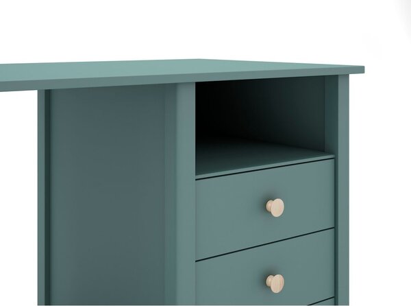 Detský písací stôl z borovicového dreva 54x120 cm Max – Marckeric