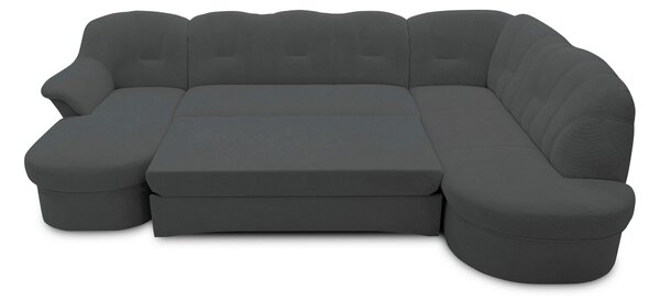 SEDACIA SÚPRAVA, textil, tmavosivá MID.YOU - Sedačky, Online Only
