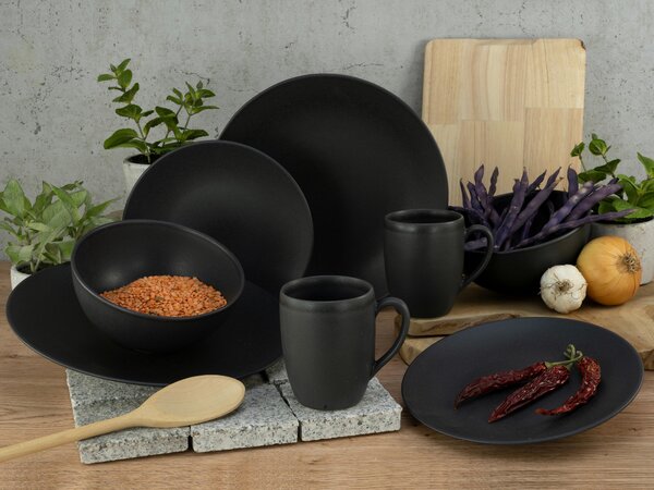SADA HRNČEKOV NA KÁVU Soft Touch Black 6-dielne Creatable - Hrnčeky & šálky, Online Only