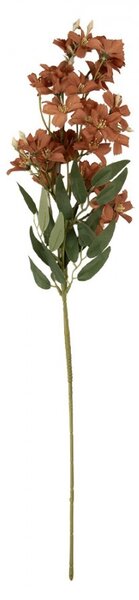 Dekorácia vetvička umelá kvetina s hnedým kvetom - 10*10*72 cm - Clayre & Eef