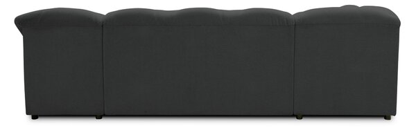 SEDACIA SÚPRAVA, textil, tmavosivá MID.YOU - Sedačky, Online Only