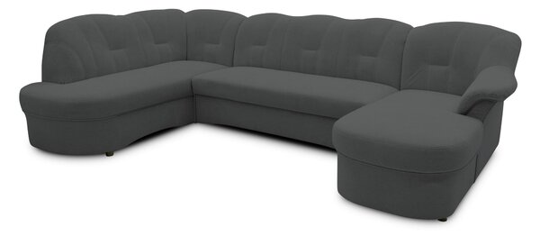 SEDACIA SÚPRAVA, textil, tmavosivá MID.YOU - Sedačky, Online Only