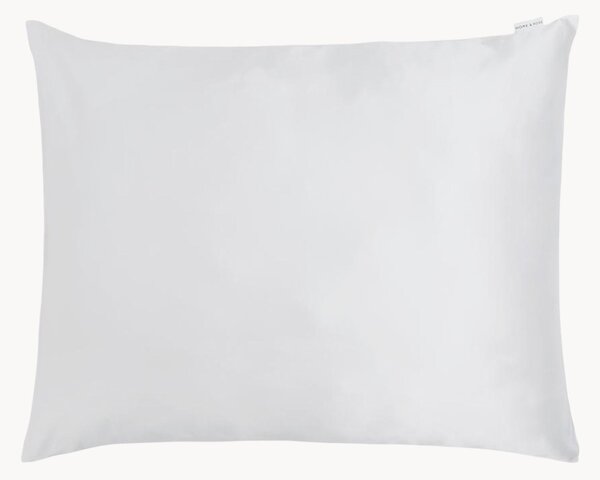 Hodvábna obliečka na vankúš White