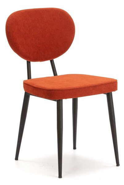Oranžové jedálenské stoličky v súprave 2 ks Zenit – Marckeric
