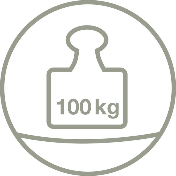 TABURETKA „PUFF“, 55/55/35 cm Linea Natura - Kreslá