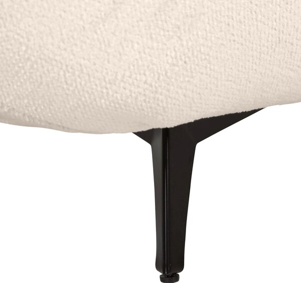 VEĽKÁ POHOVKA, textil, krémová, čierna, biela Stylife - Sedačky