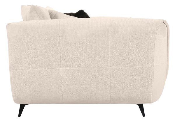 VEĽKÁ POHOVKA, textil, krémová, čierna, biela Stylife - Sedačky