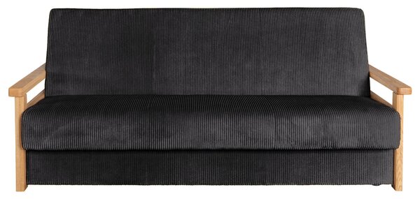 ROZKLADACIA POHOVKA, textil, čierna P & B - Sedačky, Online Only