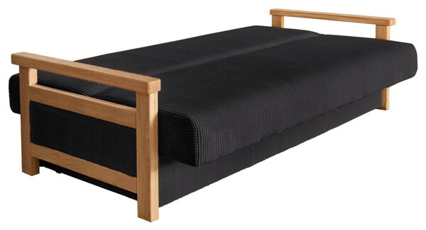 ROZKLADACIA POHOVKA, textil, čierna P & B - Sedačky, Online Only