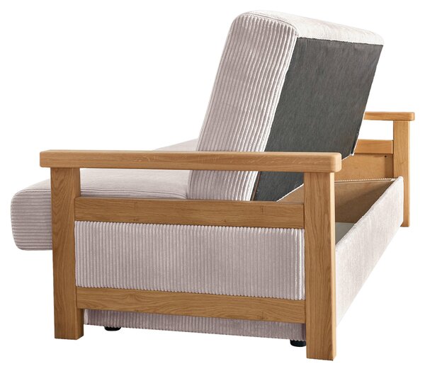ROZKLADACIA POHOVKA, textil, ružová P & B - Sedačky, Online Only