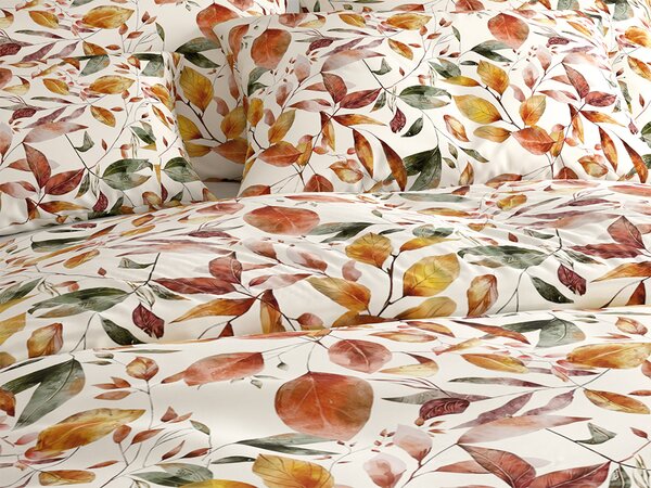 Obliečky z mikrovlákna AUTUMN LEAVES farebné Rozmer obliečky: 70 x 90 cm | 140 x 220 cm