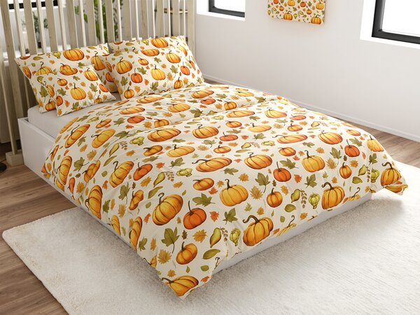 Obliečky z mikrovlákna AUTUMN PUMPKINS farebné Rozmer obliečky: 70 x 90 cm | 140 x 220 cm