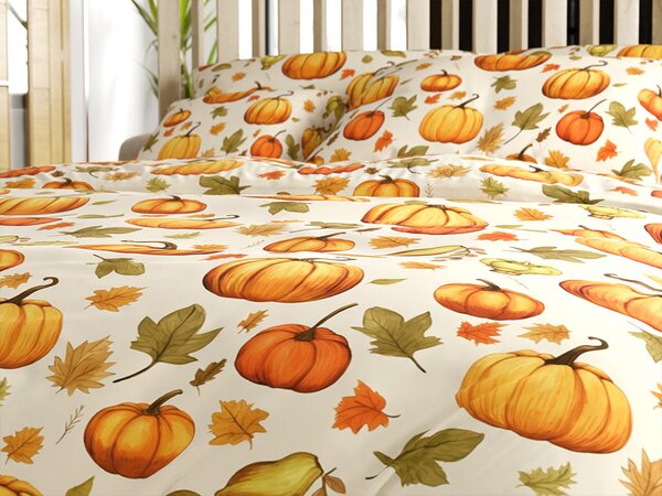 Obliečky z mikrovlákna AUTUMN PUMPKINS farebné Rozmer obliečky: 70 x 90 cm | 140 x 220 cm