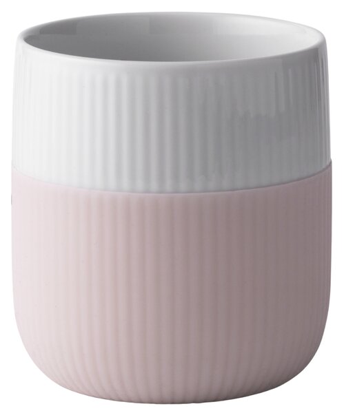 Porcelánový hrnček Fluted Contrast Dahlia 350 ml