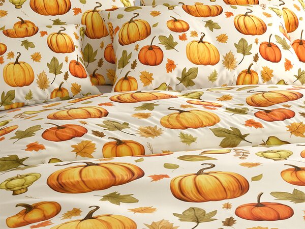 Obliečky z mikrovlákna AUTUMN PUMPKINS farebné Rozmer obliečky: 70 x 90 cm | 140 x 220 cm