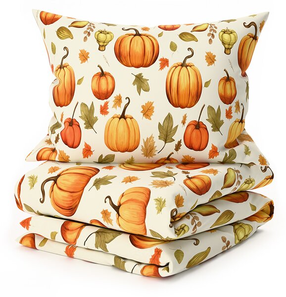 Obliečky z mikrovlákna AUTUMN PUMPKINS farebné Rozmer obliečky: 70 x 90 cm | 140 x 220 cm