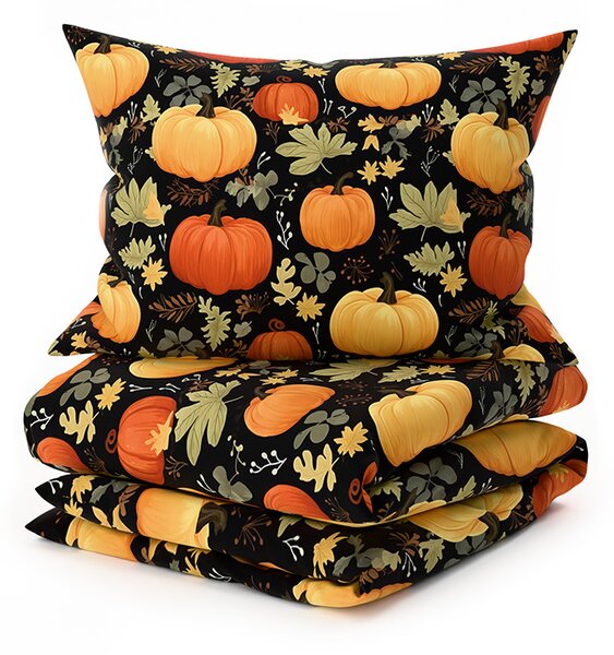 Obliečky z mikrovlákna ORANGE PUMPKINS farebné Rozmer obliečky: 70 x 90 cm | 140 x 200 cm
