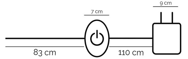 STOJACIA LED LAMPA, 60/30/139 cm - Online Only bytové doplnky, Online Only