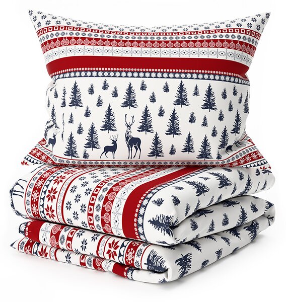 Obliečky z mikrovlákna TWINKLE CHRISTMAS farebné Rozmer obliečky: 70 x 90 cm | 140 x 220 cm