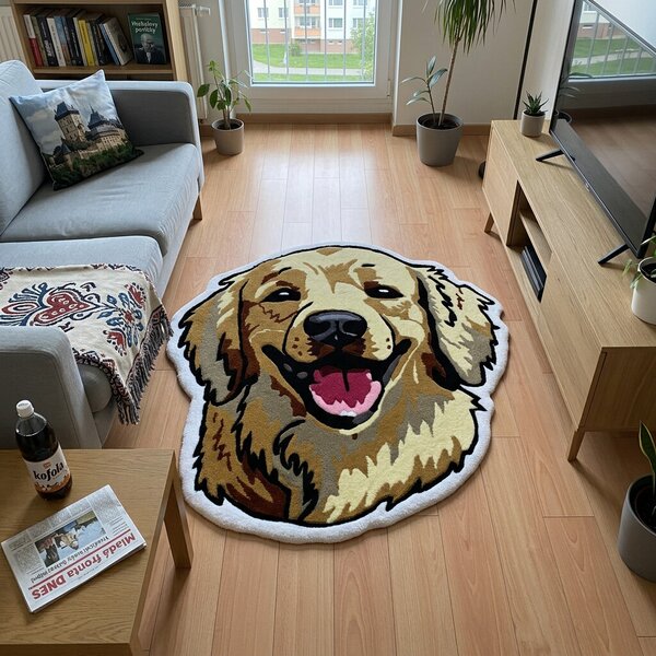 U.Rug koberce , Kusový koberec U.Rug Žeryk, 100x100, béžová, čierna, detská izba