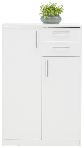 KOMODA, biela, 72/110/36 cm Xora - Komody