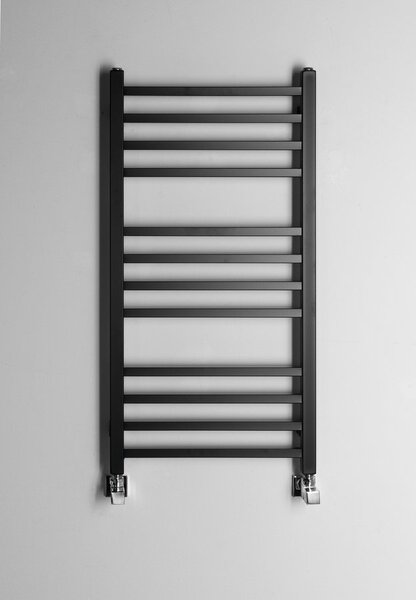 Sapho Sapho, METRO vykurovacie teleso 450x890 mm, čierna matná, IR400TB