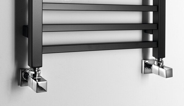 Sapho Sapho, METRO vykurovacie teleso 450x890 mm, čierna matná, IR400TB