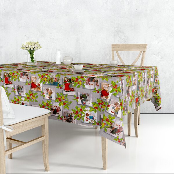 Obrus ​​PVC FL-1575-02 - vianočný 140cm x20m