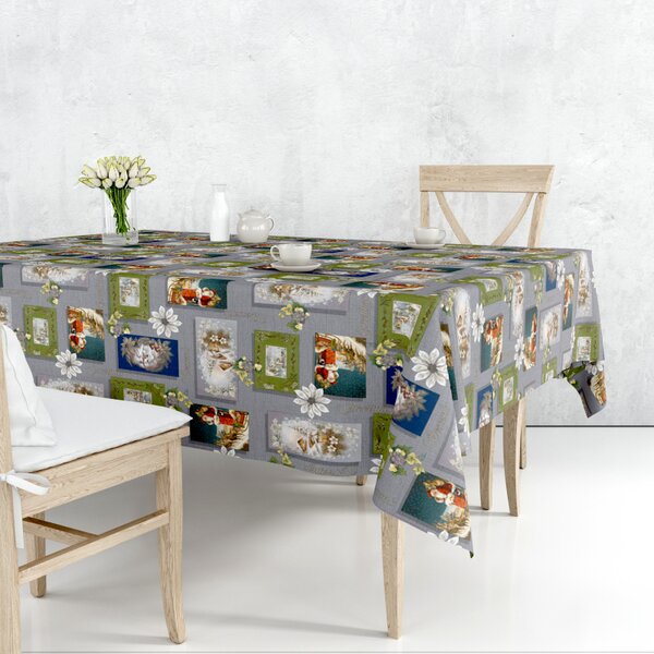 Obrus ​​PVC FL-1388-03 - vianočný 140cm x20m