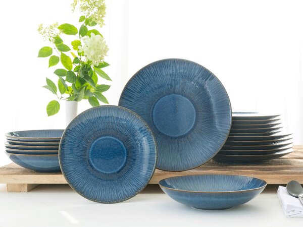 JEDÁLENSKÝ SERVIS Sea Breeze Blue 18-dielne Creatable - Online Only bytové doplnky, Online Only