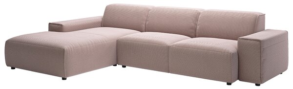 ROHOVÁ SEDAČKA, textil, ružová Livetastic - Sedačky, Online Only