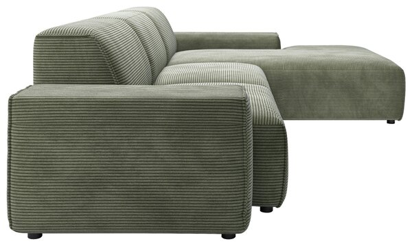 ROHOVÁ SEDAČKA, textil, zelená Livetastic - Sedačky, Online Only