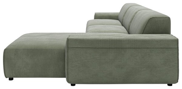 ROHOVÁ SEDAČKA, textil, zelená Livetastic - Sedačky, Online Only