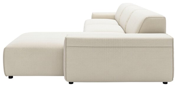 ROHOVÁ SEDAČKA, textil, prírodná farba Livetastic - Sedačky, Online Only