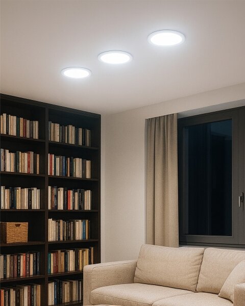 LED Podhľadové svietidlo QTEC LED/12W/230V 6500K