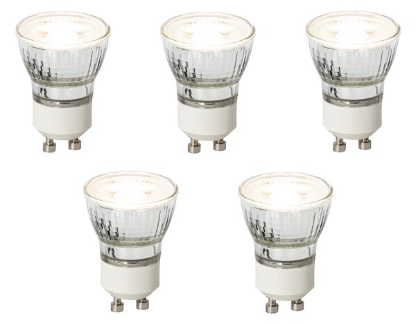 Sada 5 stmievateľných LED žiaroviek GU10 35 mm 4 W 200 lm 3000 K