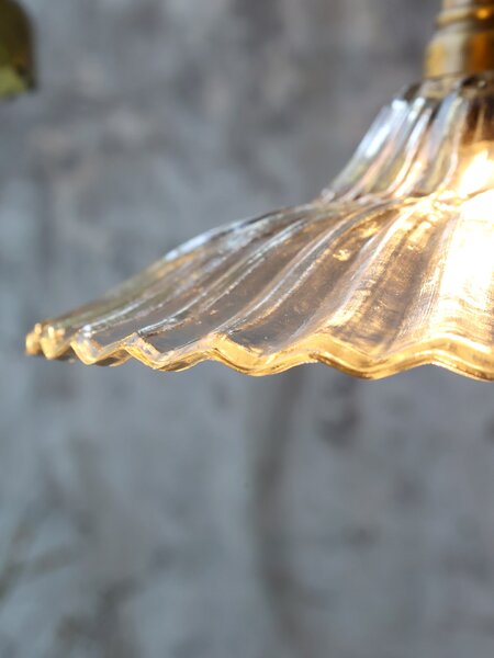 Stropná lampa Clear Brass Top Ø 26 cm