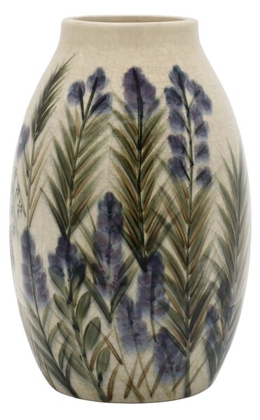 Keramická váza Blue Floral Motif