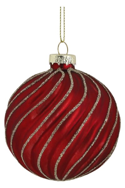 Vianočná ozdoba Cherry Ø 8 cm – set 6 ks
