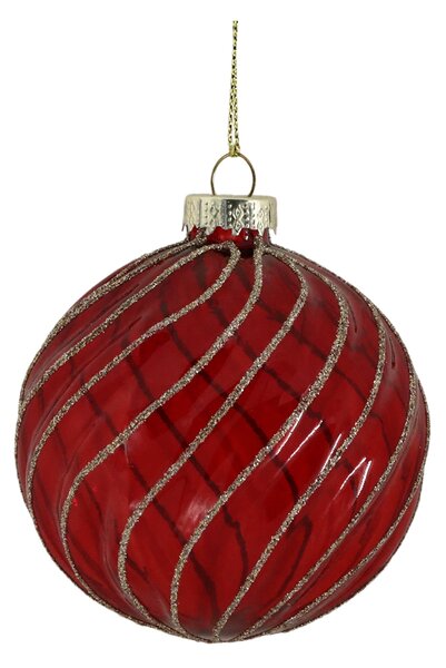 Vianočná ozdoba Cherry Ø 8 cm – set 6 ks
