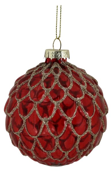Vianočná ozdoba Cherry Ø 8 cm – set 6 ks