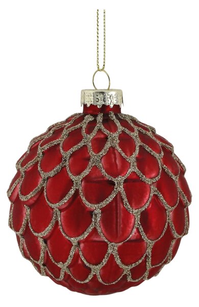Vianočná ozdoba Cherry Ø 8 cm – set 6 ks