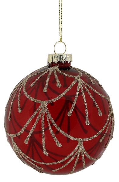 Vianočná ozdoba Cherry Ø 8 cm – set 6 ks