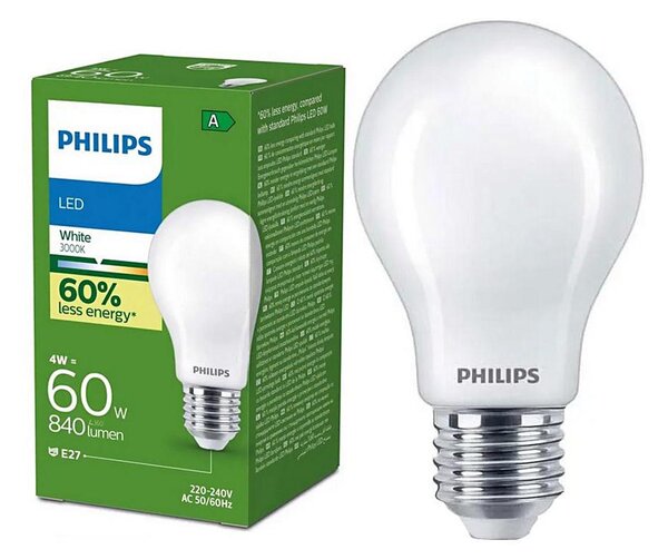 LED žiarovka ULTRAEFFICIENT Philips A60 E27/4W/230V 3000K