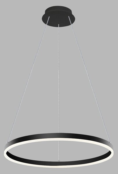 Závesné svietidlo Circle P-Z 60 2700K/3000K/4000 K čierna TRIAC