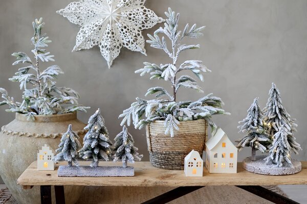 Vonkajší svietiaci LED stromček Pine Outdoor 65 cm