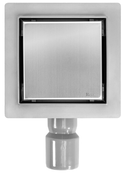 Odtokový žľab REA NEO Nickel Brush 12x12