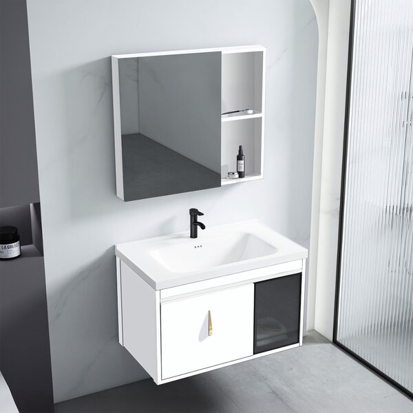 Súprava kúpeľňového nábytku s umývadlom Paris 60cm White