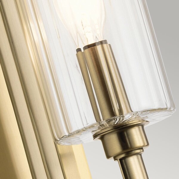 Quintiesse QN-KIMROSE1-BNB - Nástenné svietidlo KIMROSE 1xE14/40W/230V zlaté