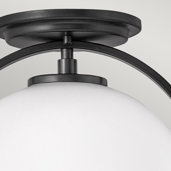 Quintiesse QN-SOMERSET-F-O-BK - Stropné svietidlo SOMERSET 1xE27/60W/230V čierne